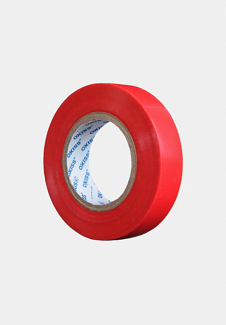 Изолента ПВХ OXISS 130/15/10, красная
